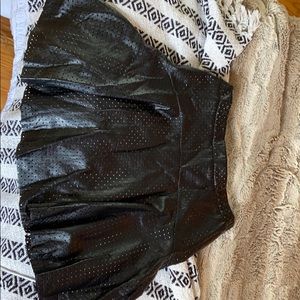 Faux Leather skirt